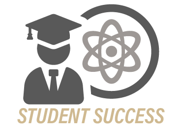 Student icon, "Student success"